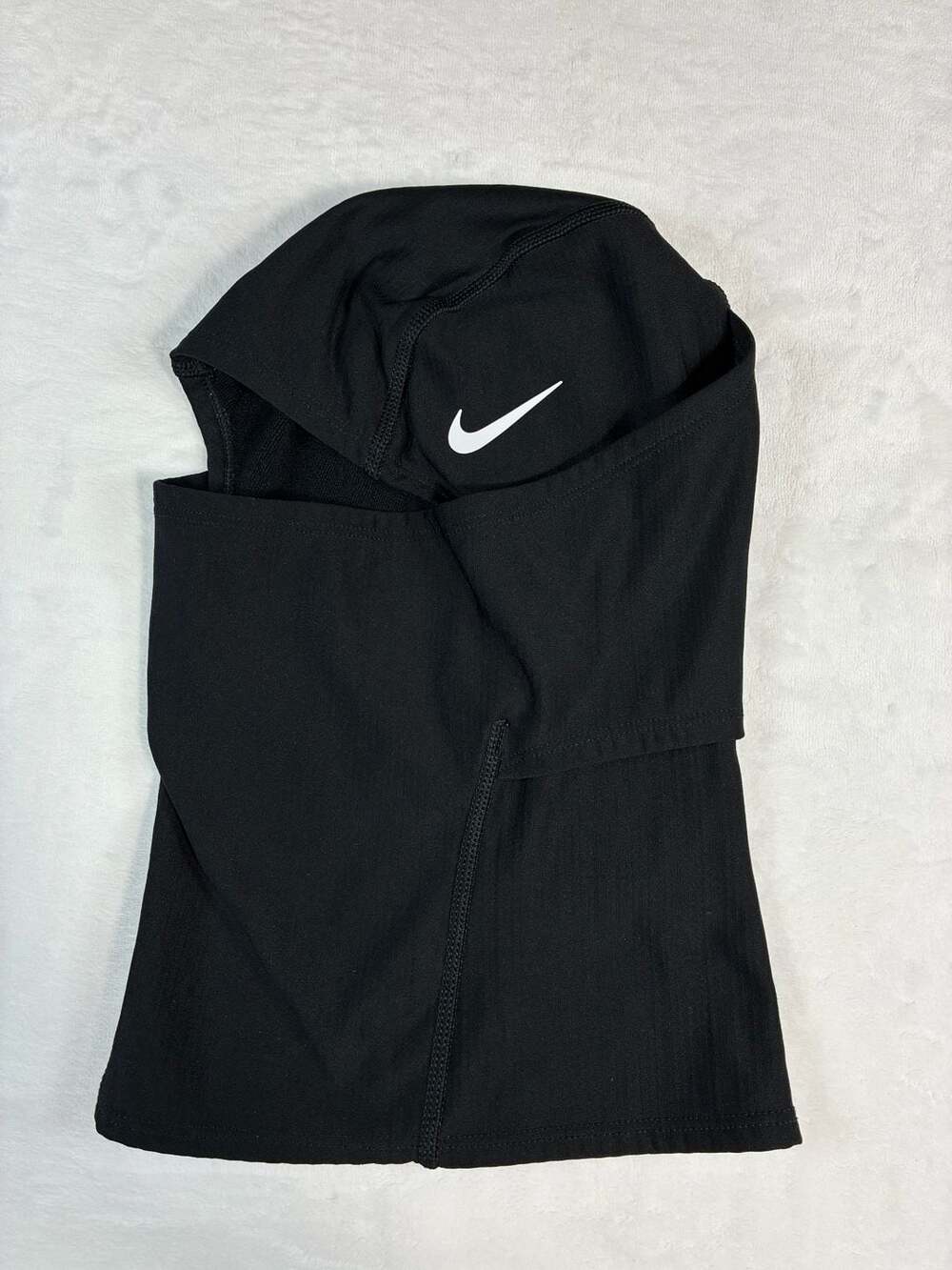 Nike Pro Hyperwarm Balaclava Ski Mask Black Thermal Hood Face Cover For Cold Tem